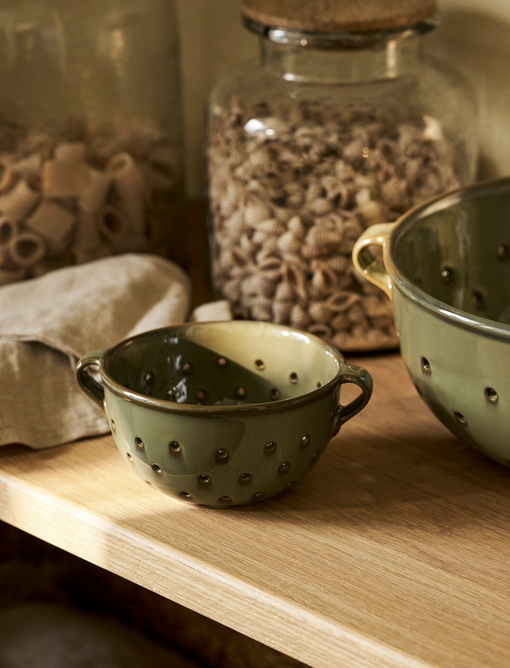 Ithaca Berry Bowl Stoneware (Moss) - Small