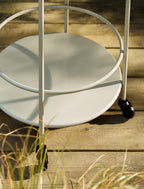 Rive Droite Drinks Trolley - Powder Coated Steel (Clay)