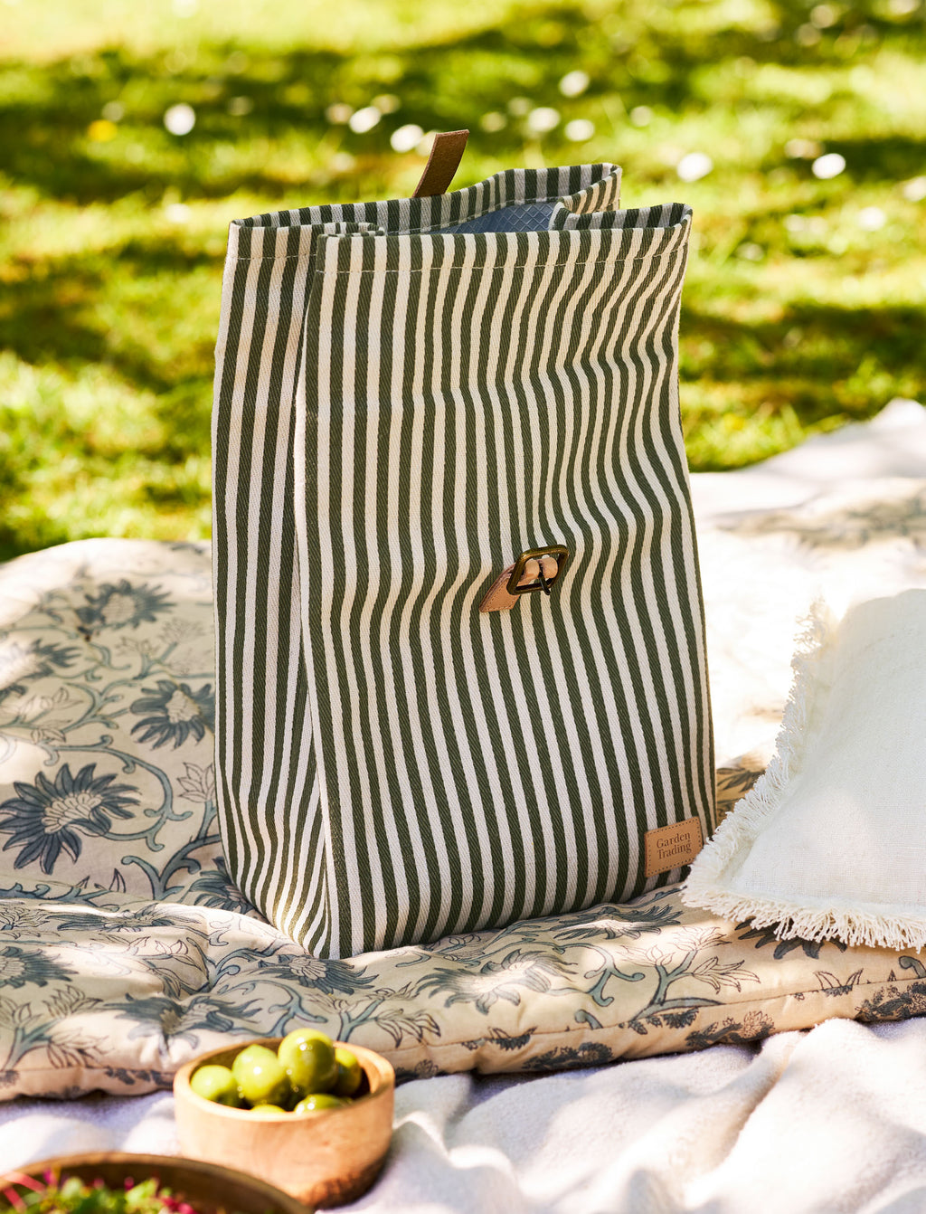 Kimmeridge Folding Lunch Bag - Moss Green
