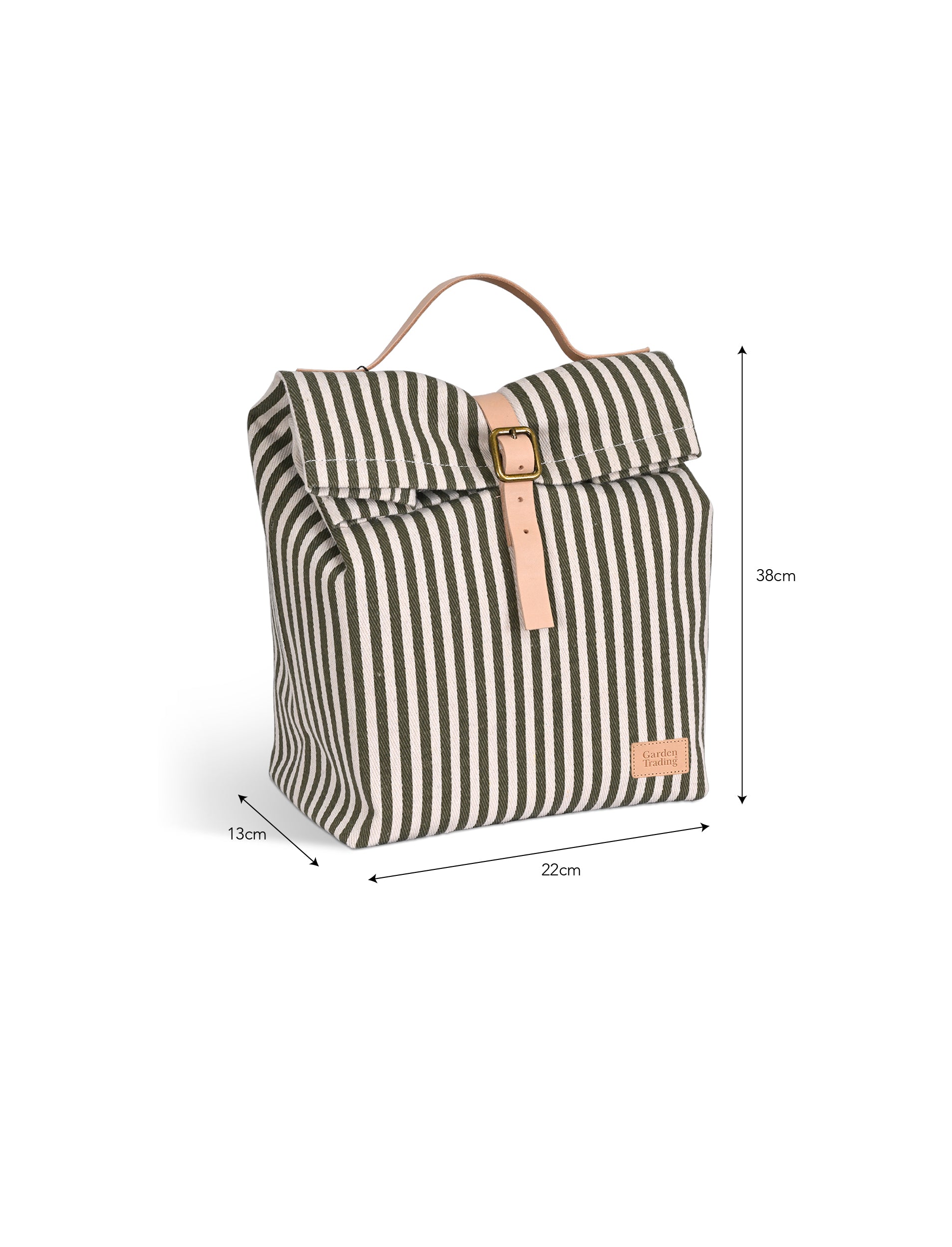 Kimmeridge Folding Lunch Bag - Moss Green