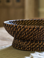Wittering Bowl - Rattan, Antique Brown