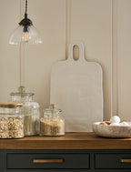 Alderley Rectangular Serving Board - Chalk