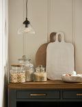 Alderley Rectangular Serving Board - Chalk