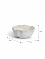Hopcroft Bowl - Stoneware, White
