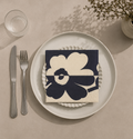 Marimekko Two Tone Floral Napkin - 20pk