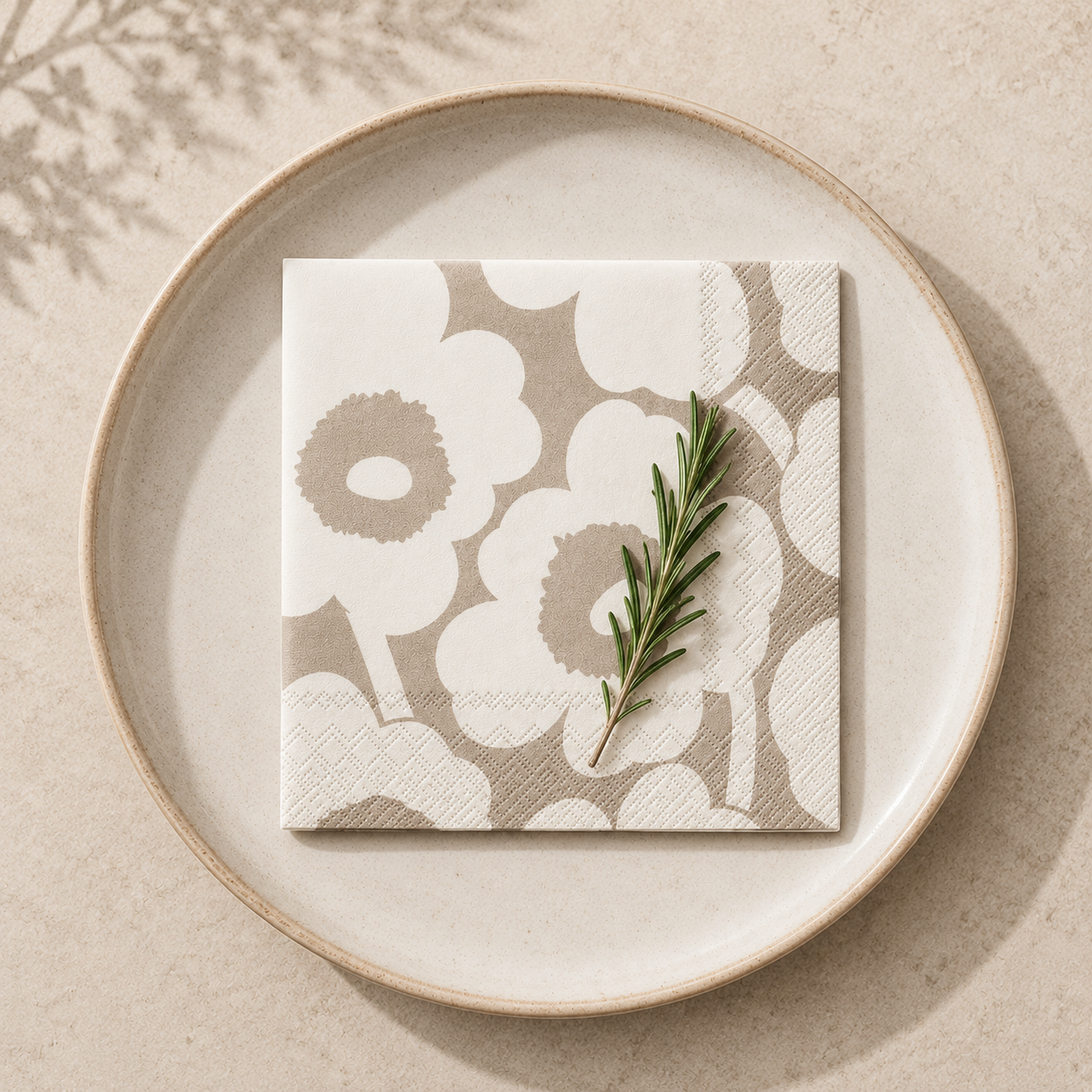 Marimekko Beige Napkin - 20pk