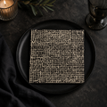 Marimekko Noir Dot Napkin - 20pk
