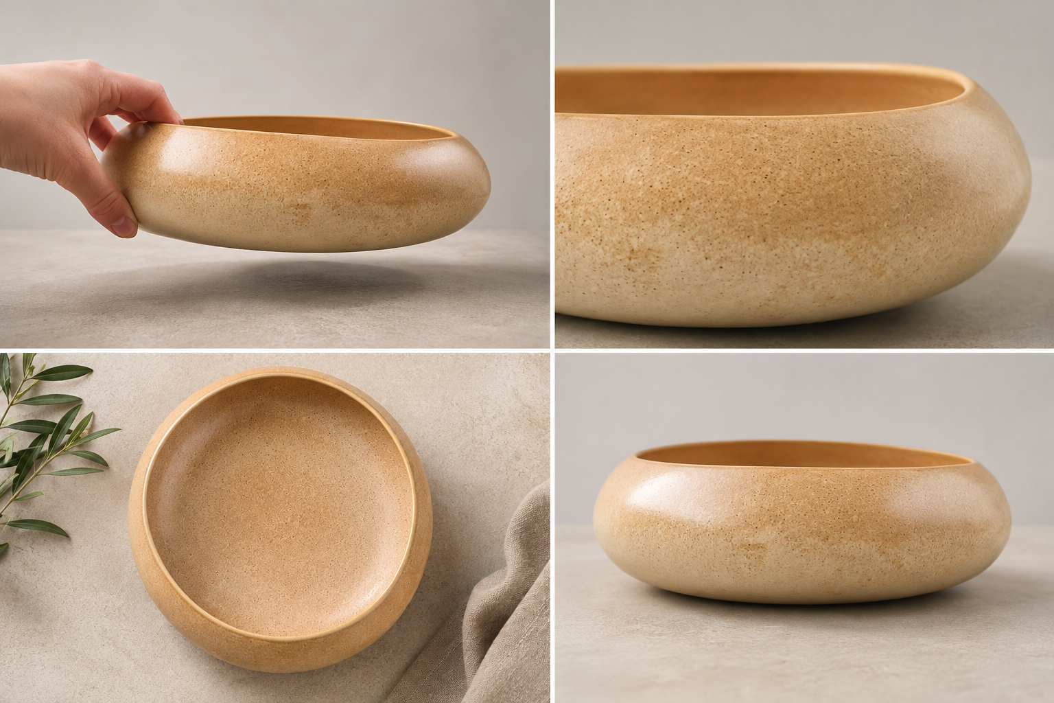 Alcoa Salad Bowl (Cream)
