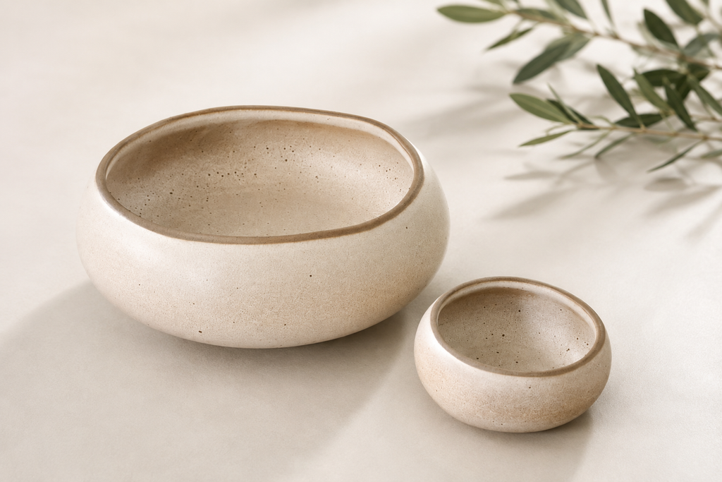 Alcoa Dip Bowl (Greige)