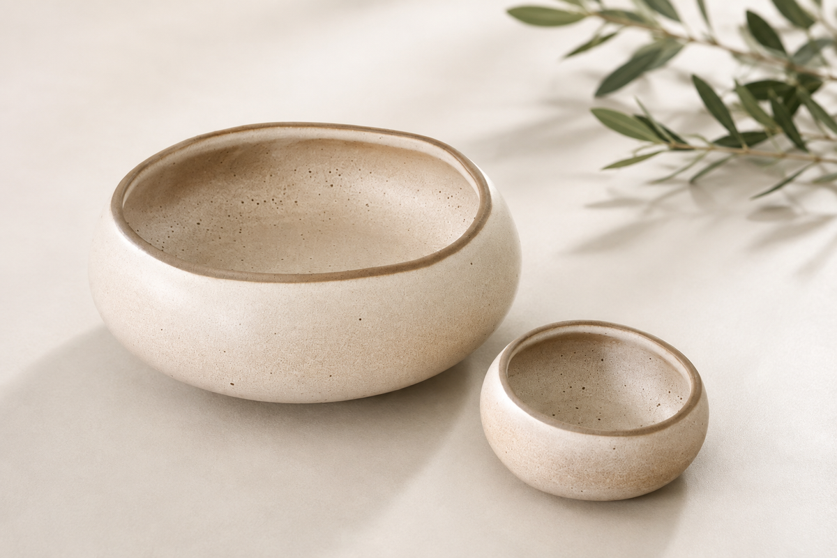 Alcoa Dip Bowl (Greige)