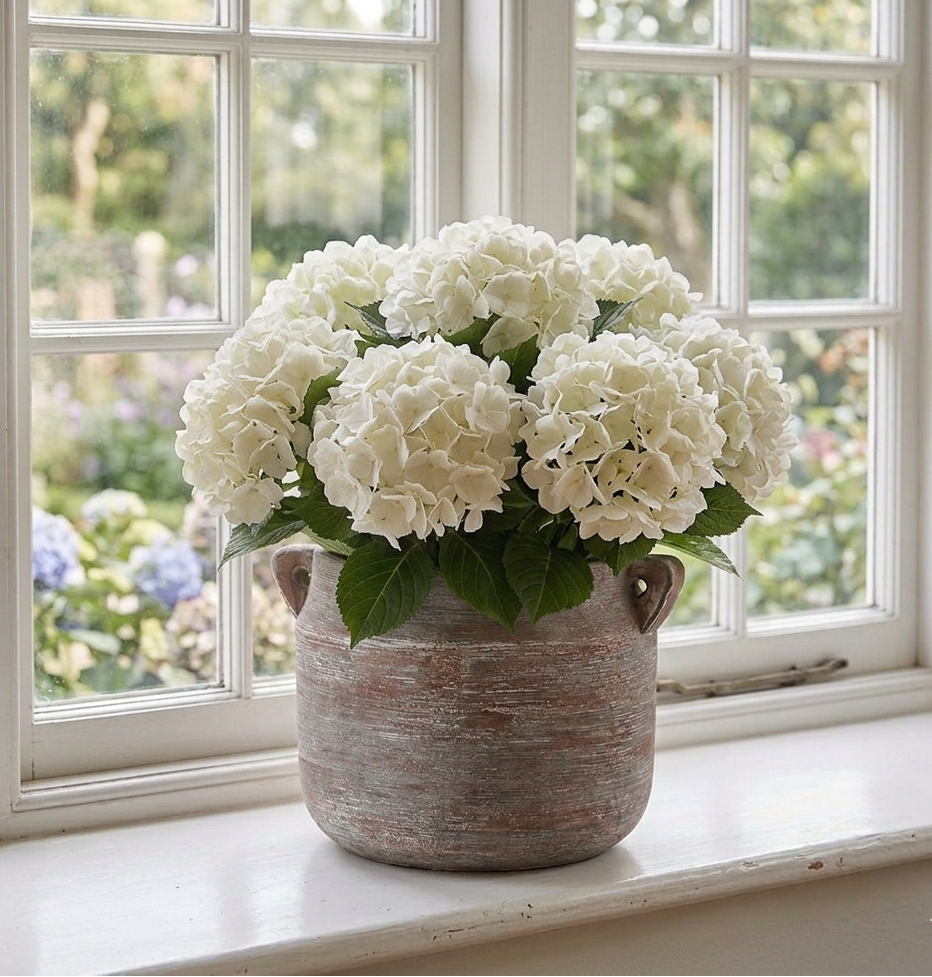 Sienna Brown Hydria Pot