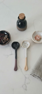 The Ceramic Condiment Spoon