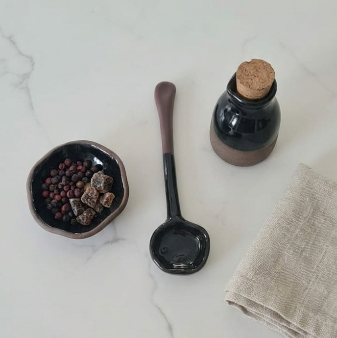 The Ceramic Condiment Spoon