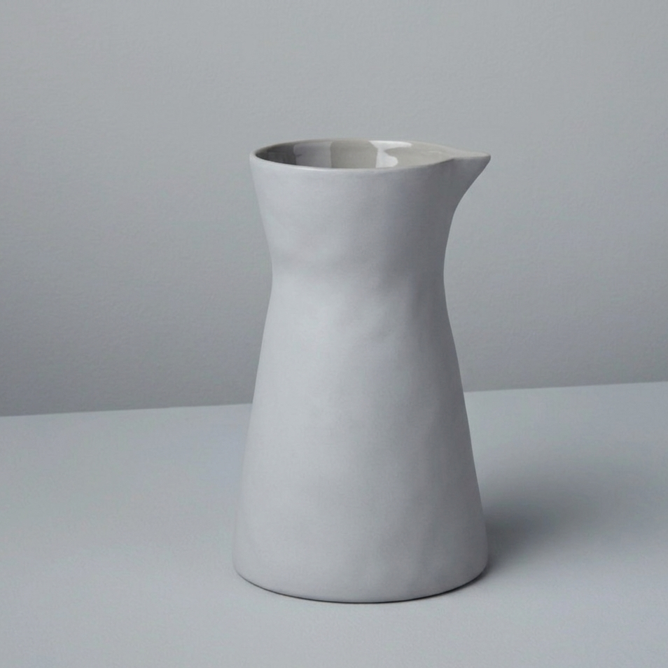Tam Stoneware Carafe - Sterling Grey