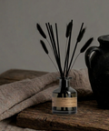 Smoked Cedar & Bergamot Reed Diffuser - Black