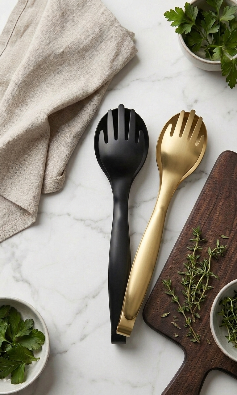 Stainless Steel Serving Tongs