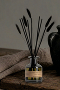 Smoked Cedar & Bergamot Reed Diffuser - Black