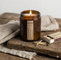 Thyme, Olive & Bergamot Amber Jar Candle - 150g