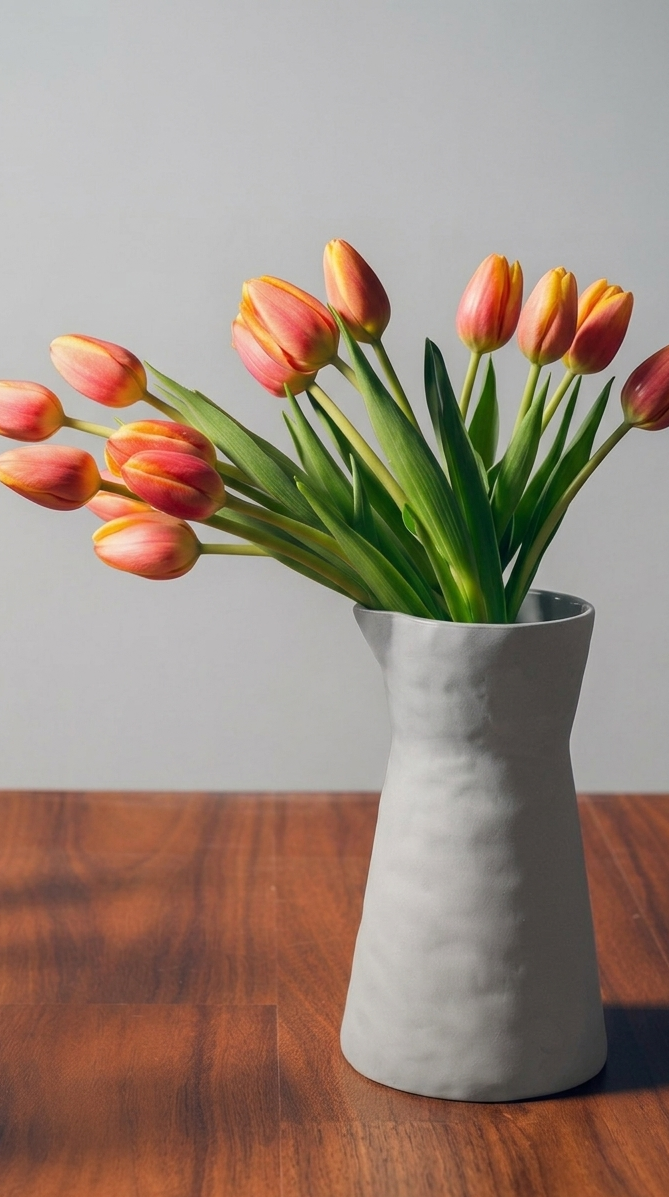 Tam Stoneware Carafe - Sterling Grey