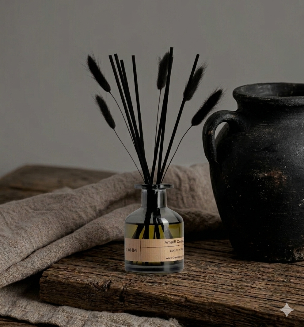 Amalfi Coast Reed Diffuser - Black