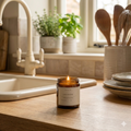CHALK Amber Jar Candle - Lime & Herb