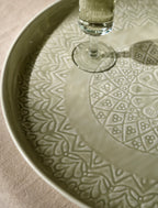 Fiskardo Iron Tray - Clay