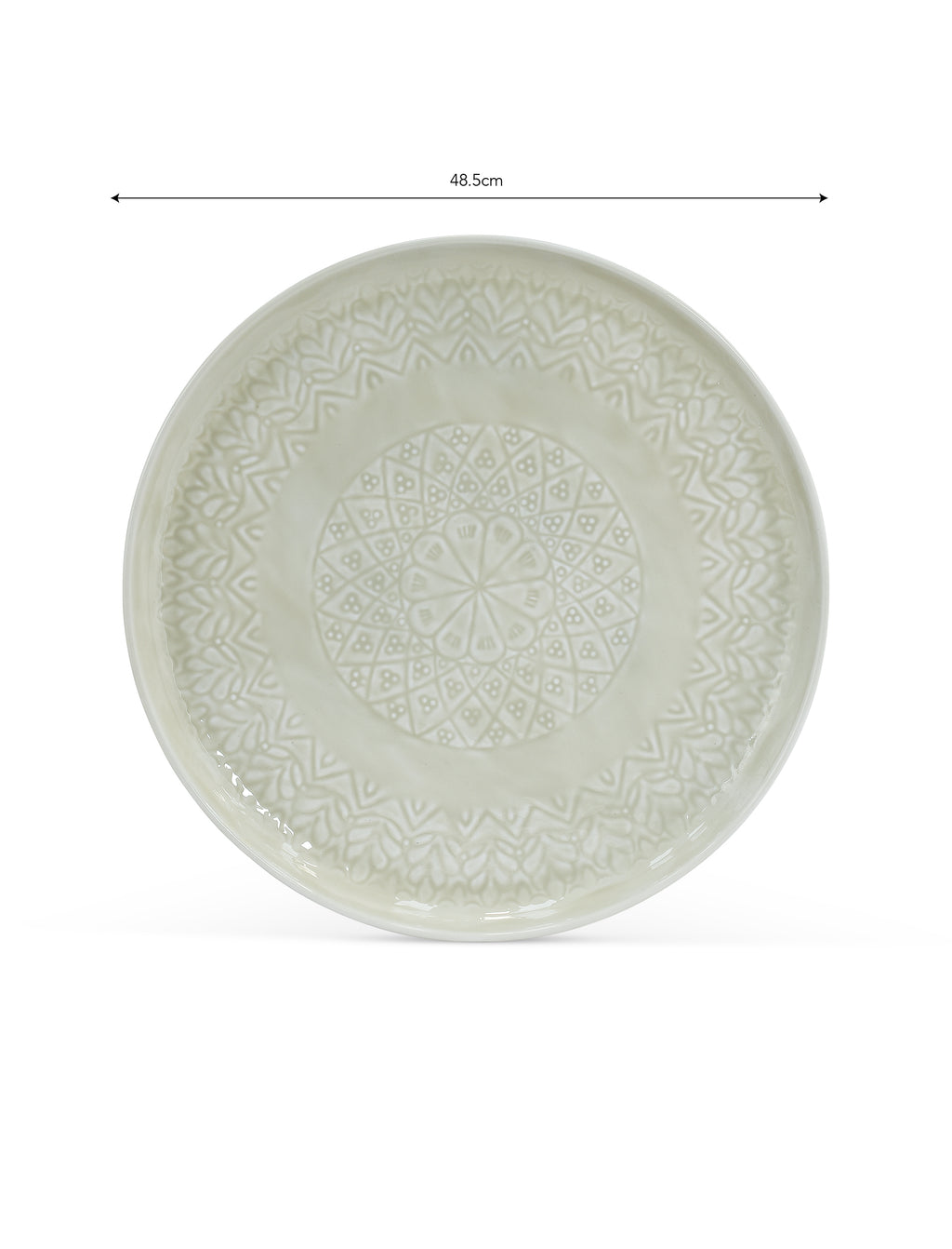 Fiskardo Iron Tray - Clay