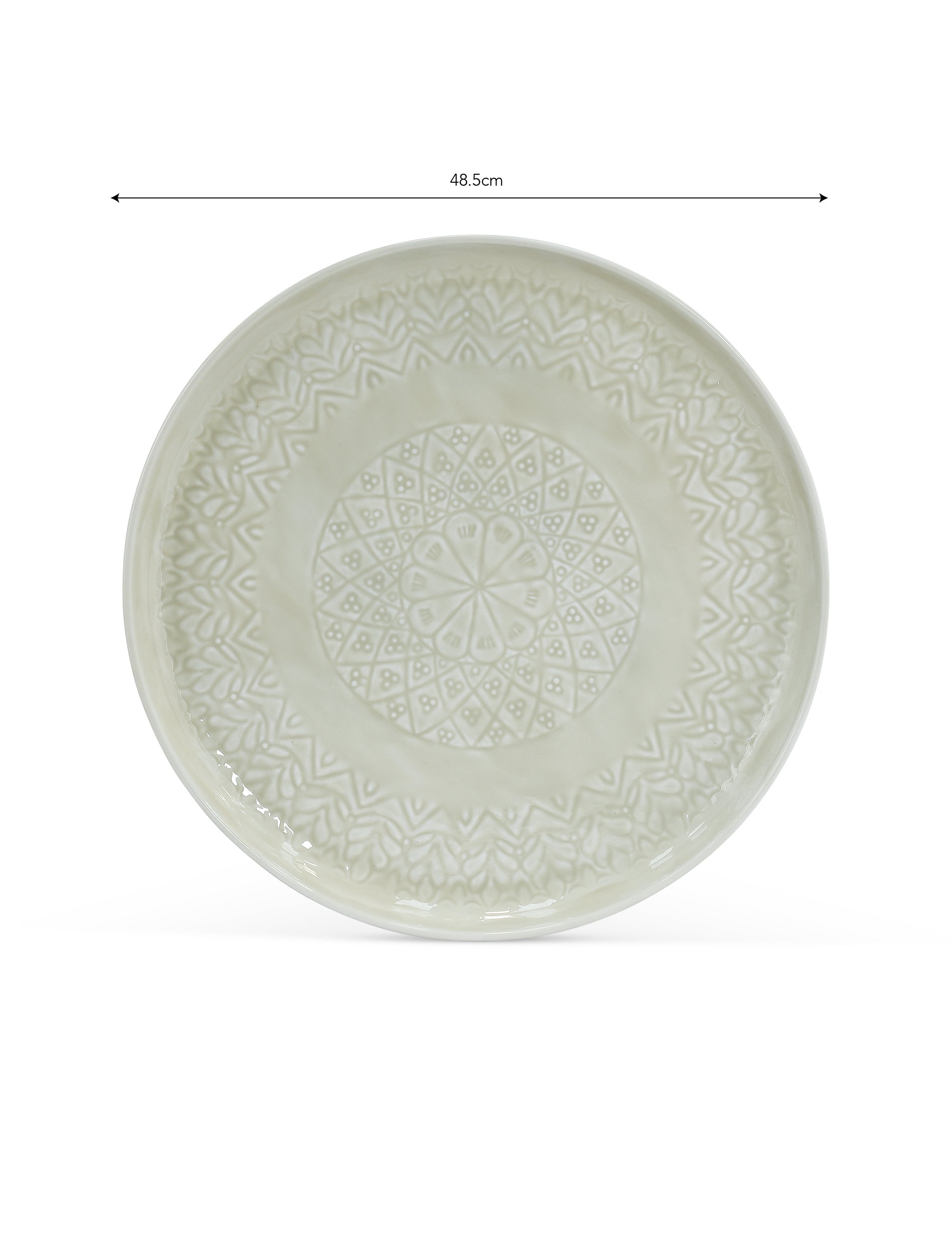 Fiskardo Iron Tray - Clay