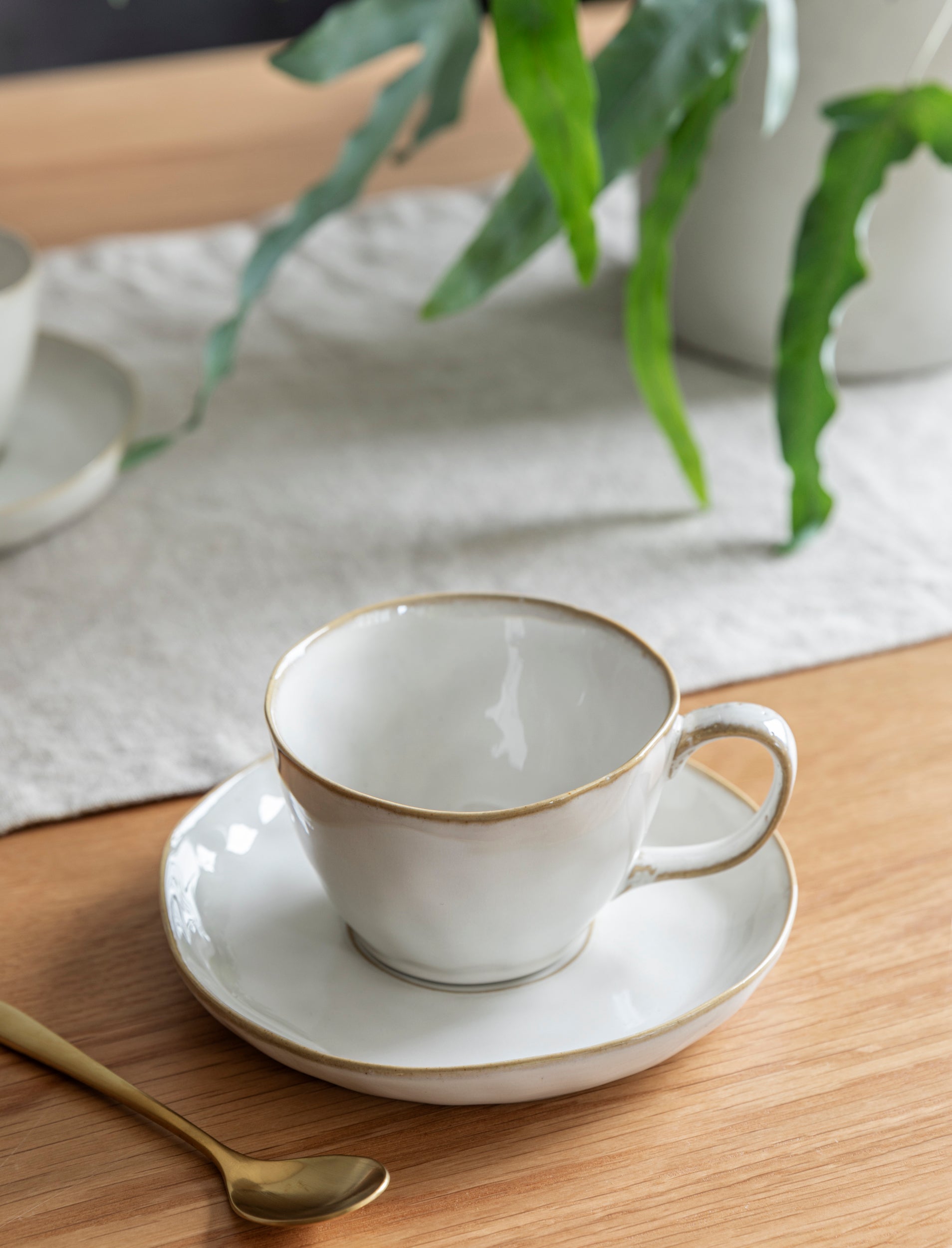 Ithaca Cup & Saucer - Ceramic