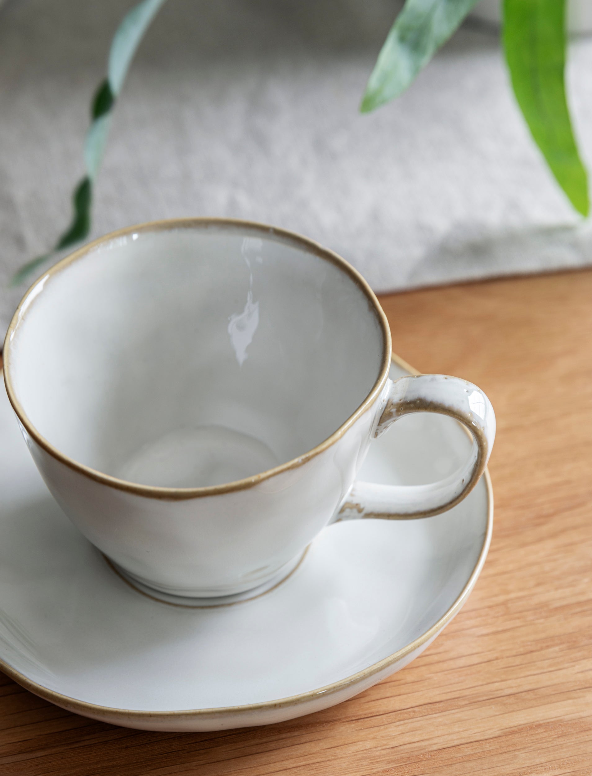 Ithaca Cup & Saucer - Ceramic