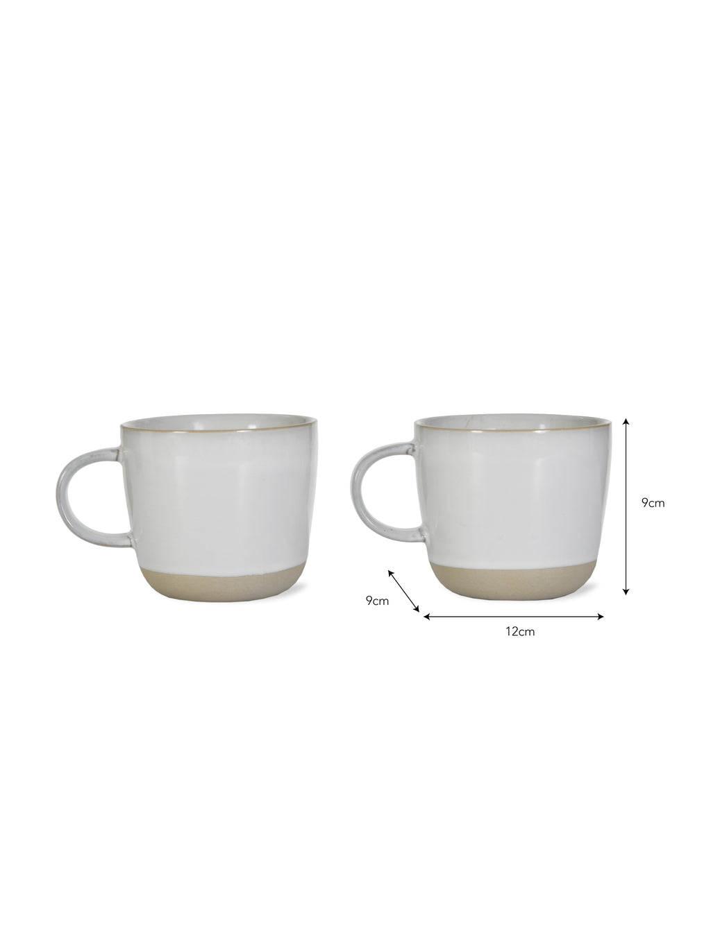 Holwell Ceramic Mugs - Set of 2
