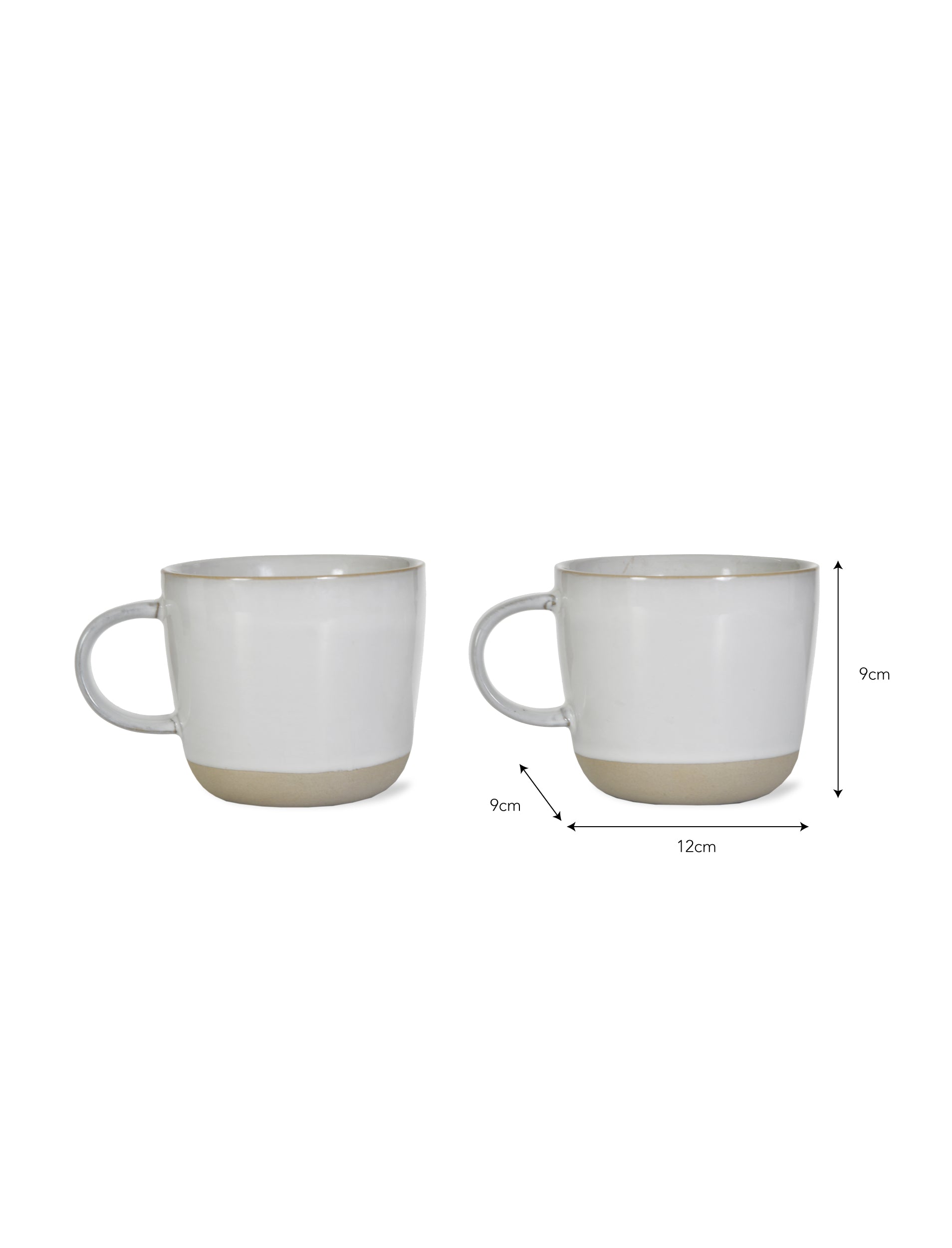Holwell Ceramic Mugs - Set of 2