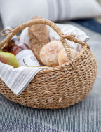 Brading Picnic Basket - Seagrass, Natural