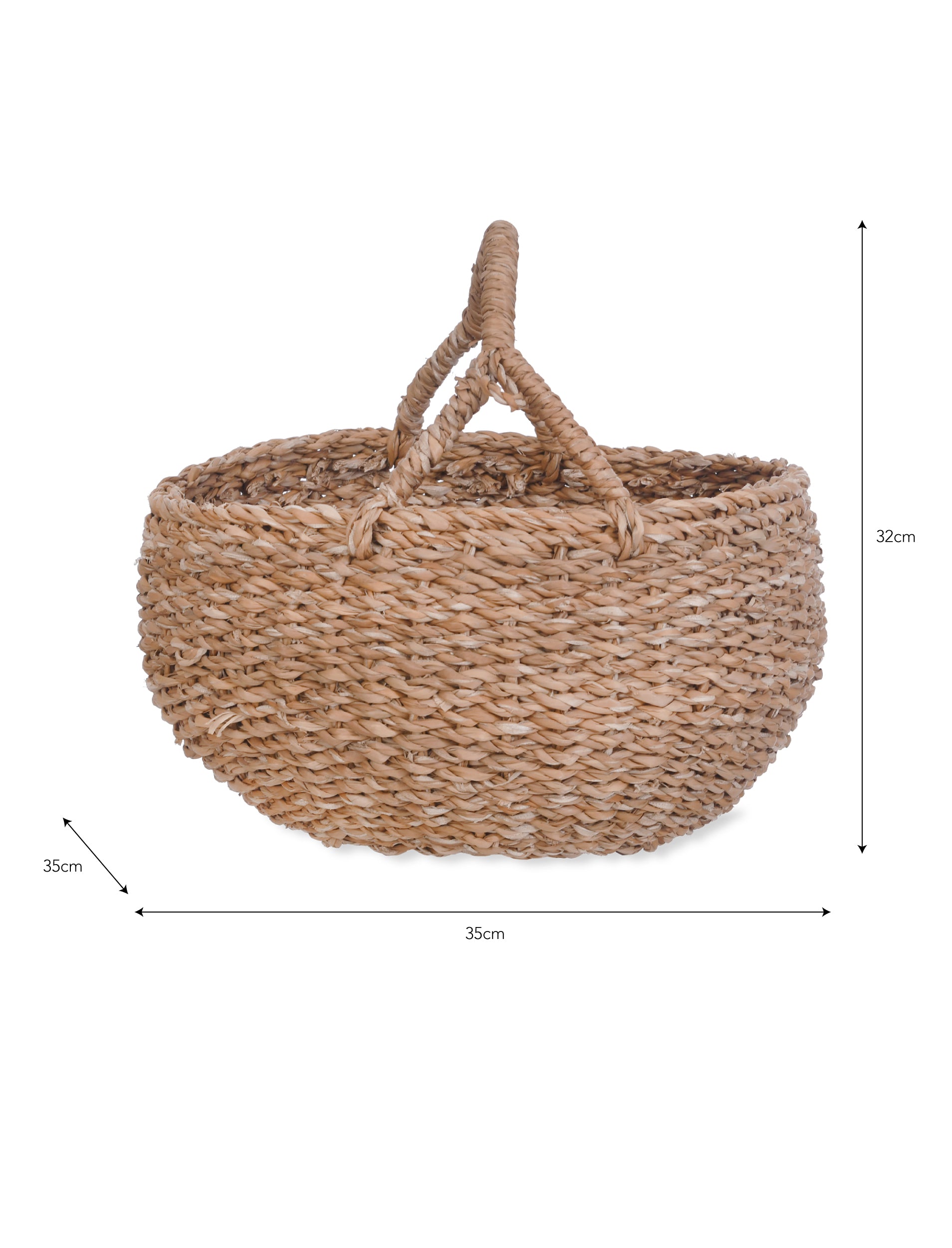 Brading Picnic Basket - Seagrass, Natural