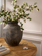 Portesham Antique Brown Vase - Large