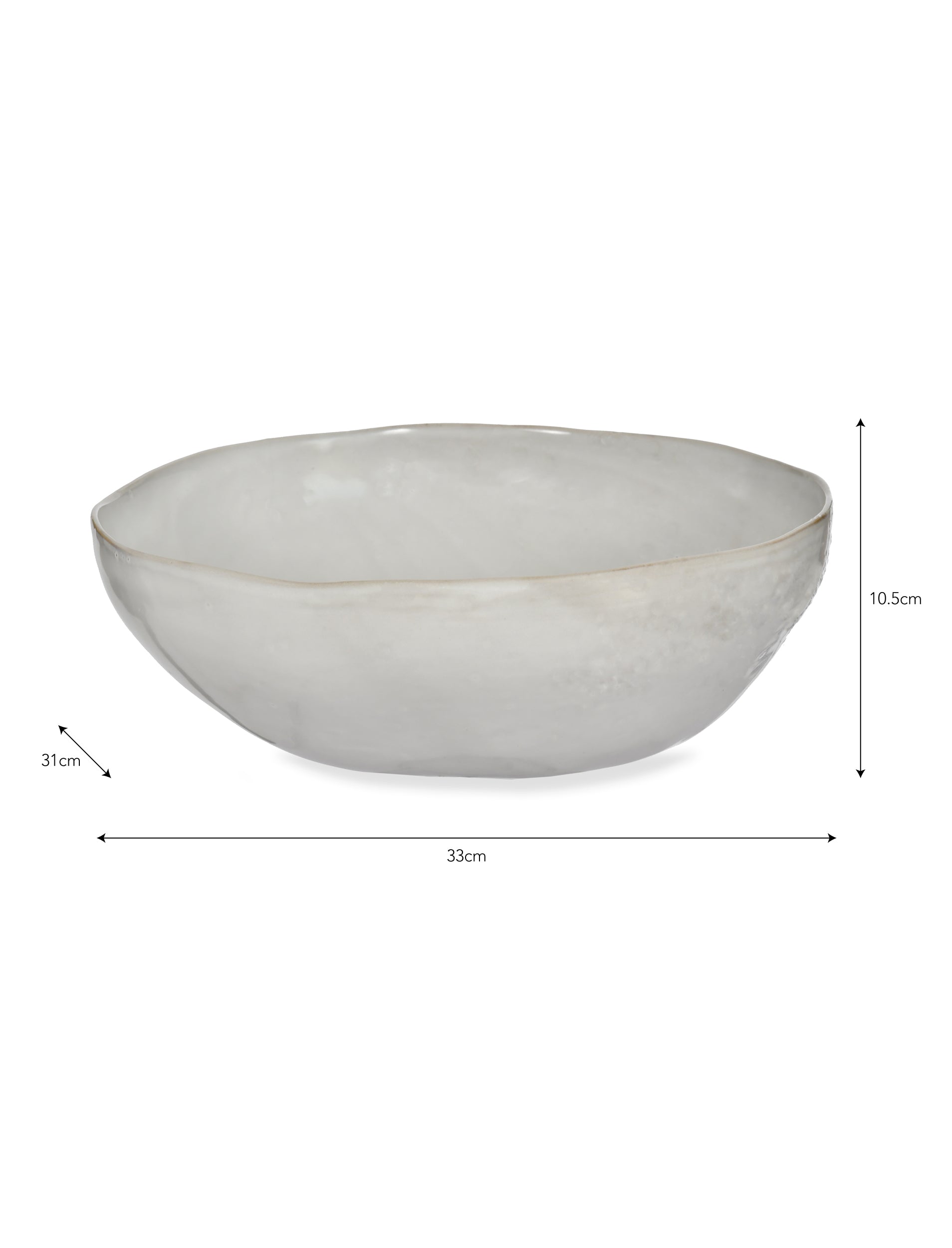 Ithaca Salad Bowl - White