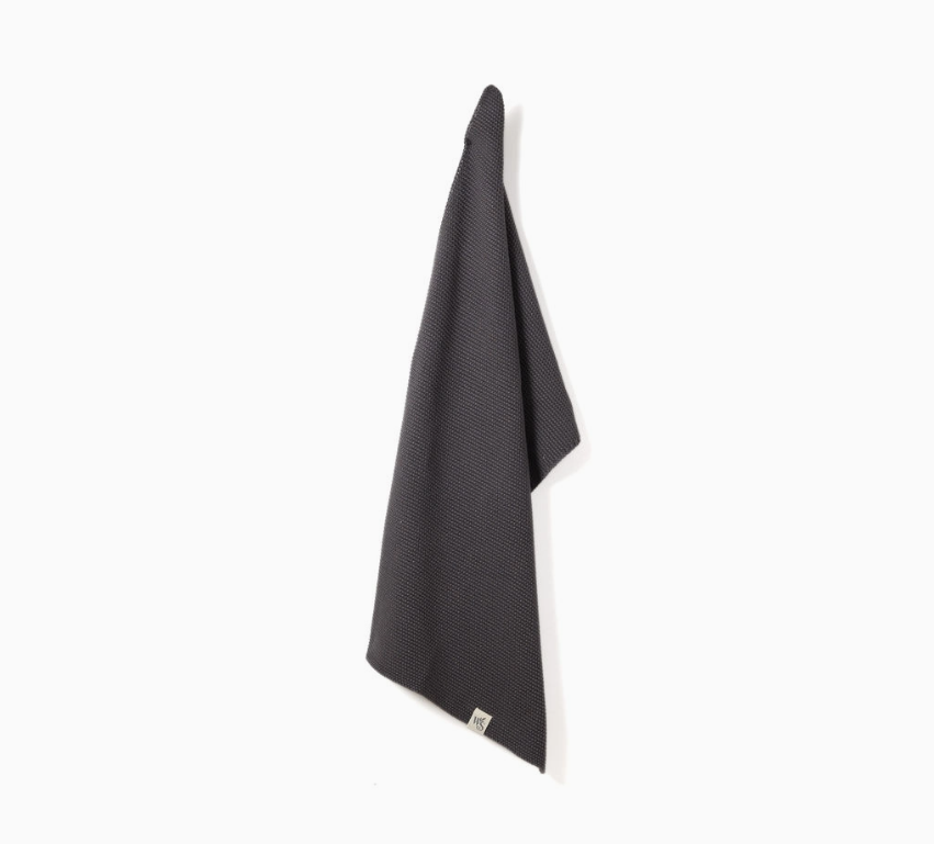 Hand Towel - Slate Grey 100% Organic Cotton