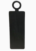 Black Rectangular Wooden Board - 51cm