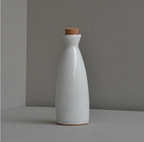 Rustic Stoneware Oil Bottle - Large