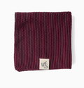 Dish Cloth - Burgundy 100% Organic Cotton