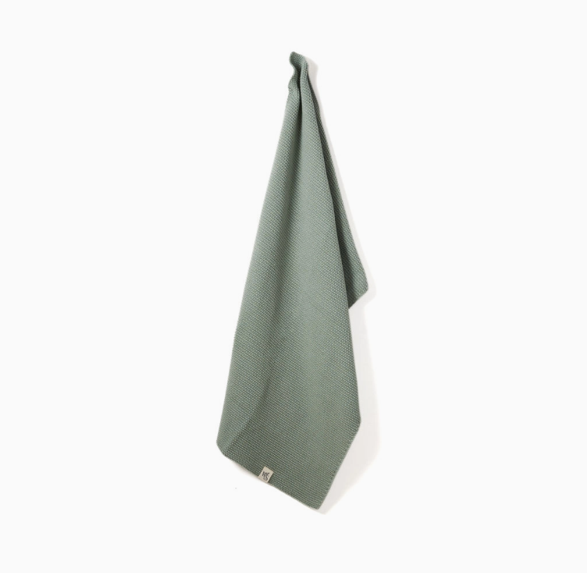 Hand Towel - Moss Green 100% Organic Cotton