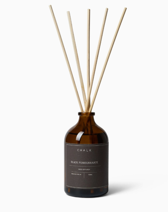 CHALK Amber Jar Reed Diffuser - Black Pomegranate 100ml