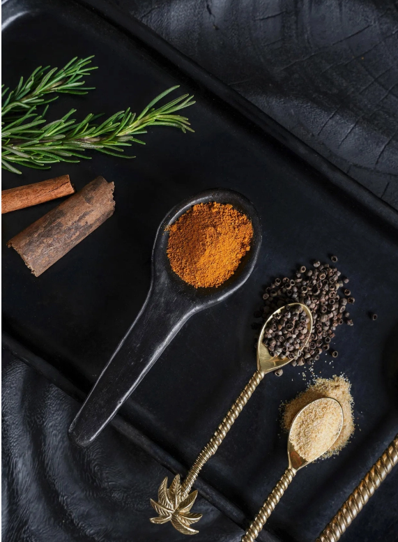 The Black Burned Tapas Spoon