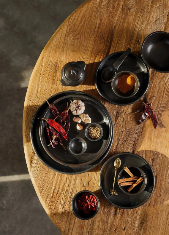 The Black Burned Tapas Spoon