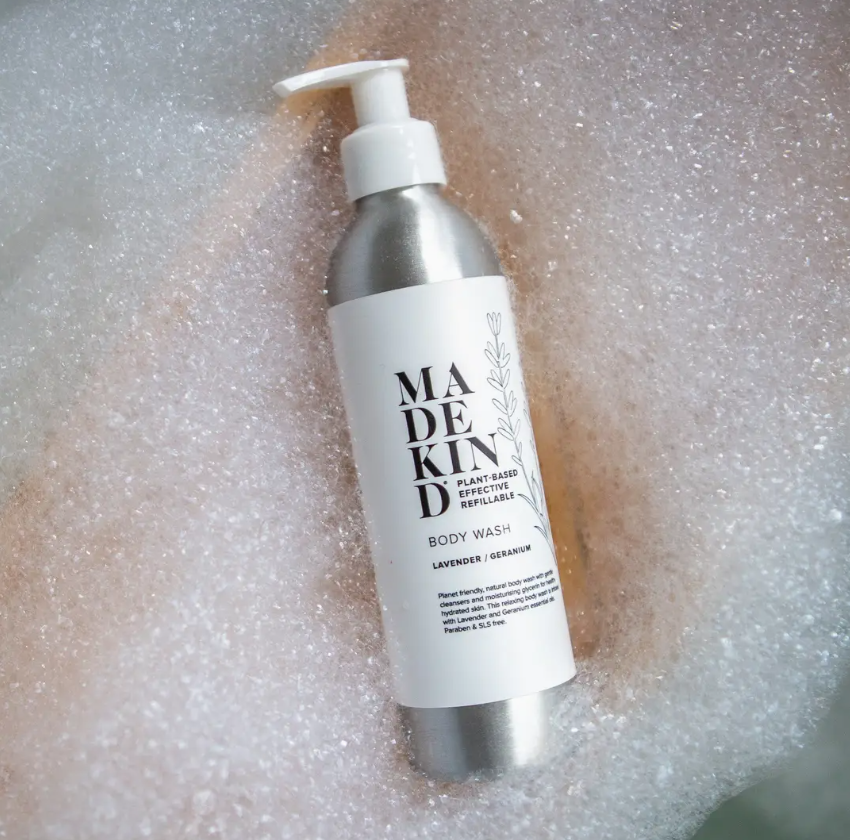 MadeKind Natural Body Wash - Lavender & Geranium - 250ml