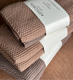 Knitted Kitchen Towel - Hazelnut