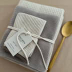 Eggnog Tea Towel & Dish Cloth Gift Set