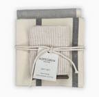 Smoked Salt Tea Towel & Dish Cloth Gift Set