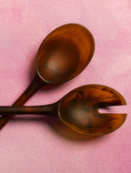 Maegen Salad Servers - Amber