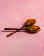 Maegen Salad Servers - Amber
